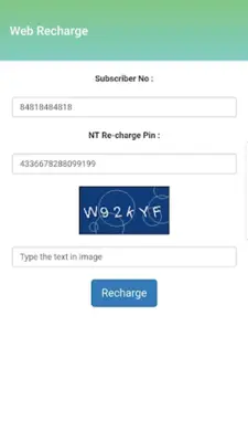 Sajilo Recharge android App screenshot 1